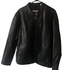 NWT Levis Women's Plus Faux Leather Moto Jacket